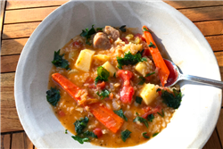 Farmhouse Sausage and Vegetable Soup