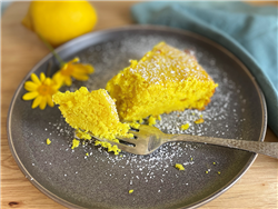 Luscious Lemon Cake with Turmeric