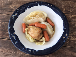 Puerto Rican Chicken and Cabbage Stew