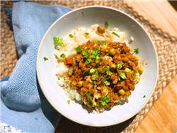 Coconut Curried Lentils