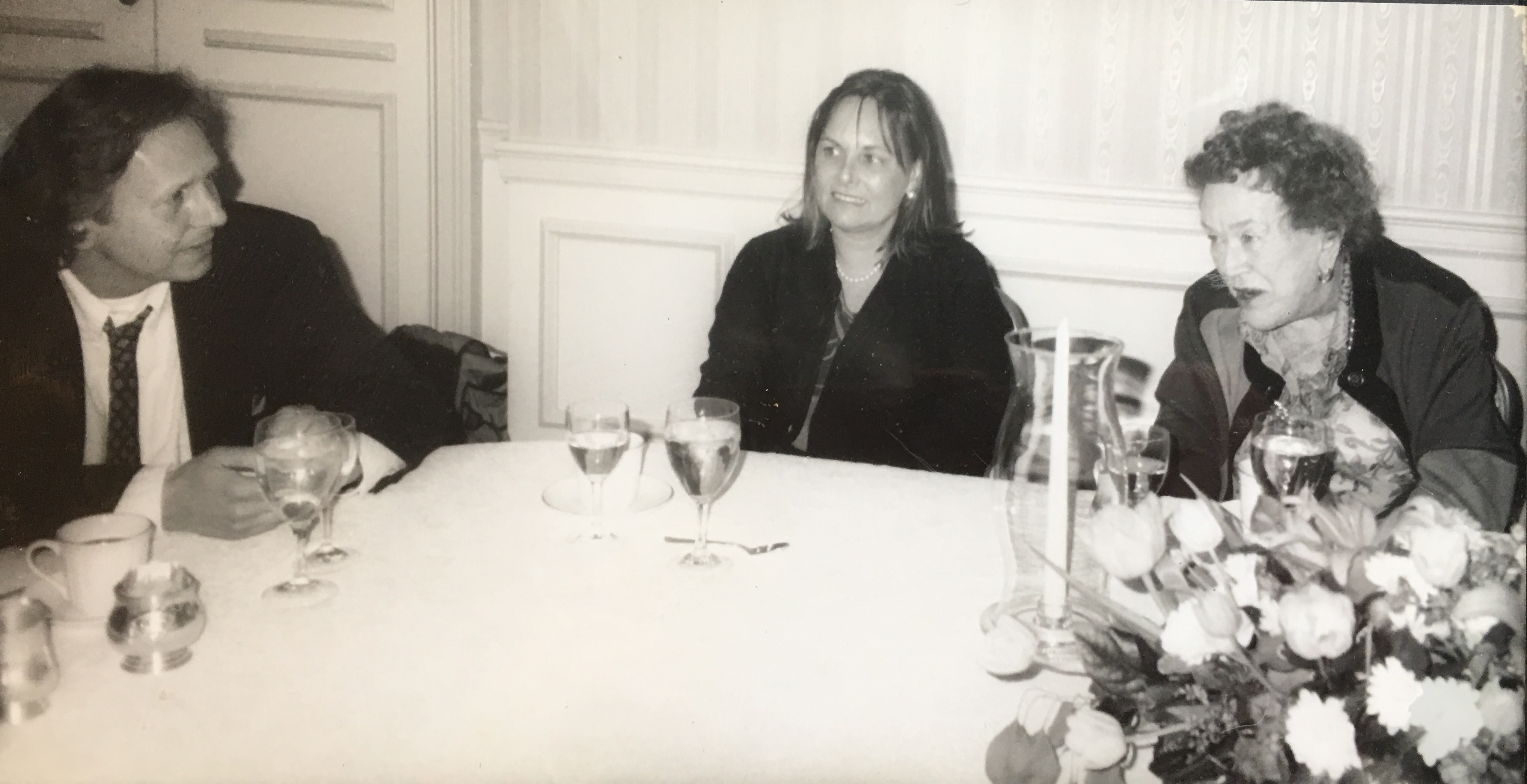 Carol and Hugo with Julia Child