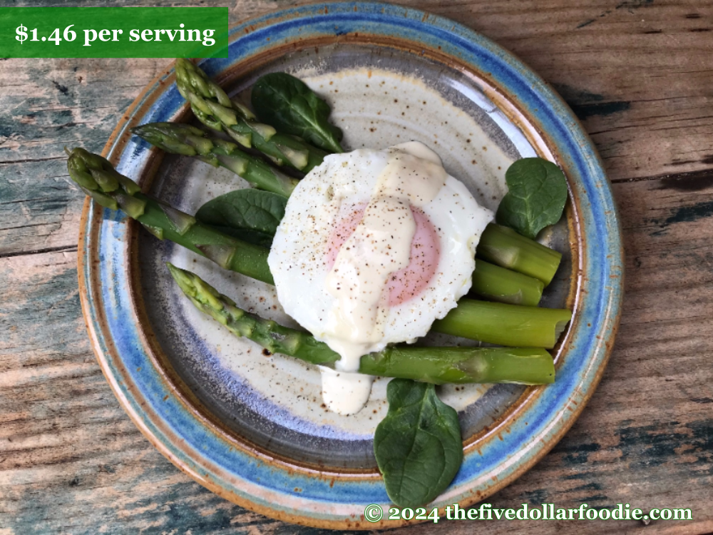 Asparagus and Eggs with Creamy Lemon Sauce