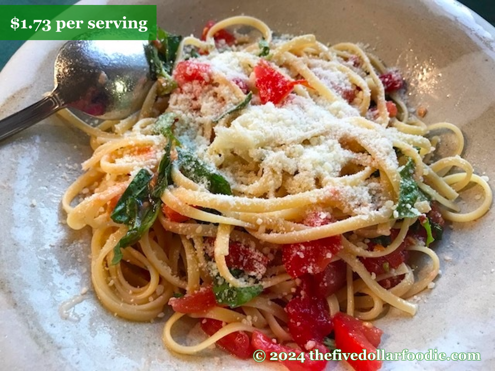 Best Summertime Pasta with Fresh Tomato, Basil, and Garlic