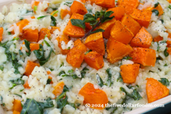 Butternut Squash and Kale Risotto