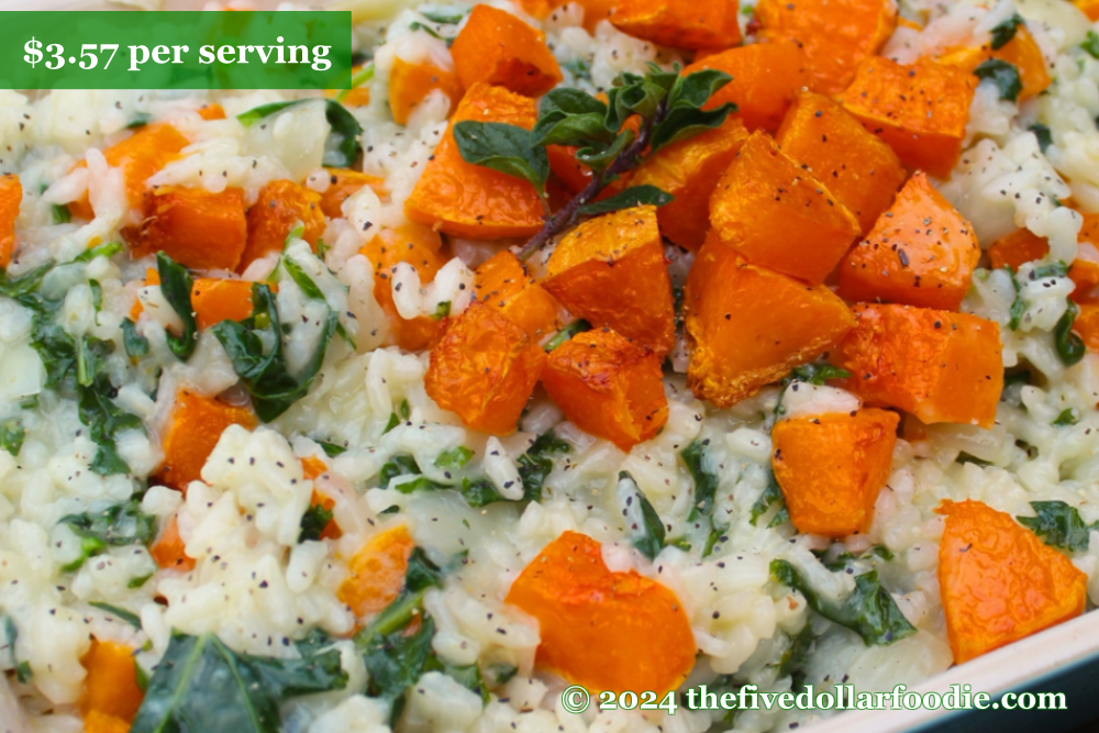 Butternut Squash and Kale Risotto