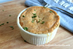 Chicken, Herb, and Sweet Corn Pie