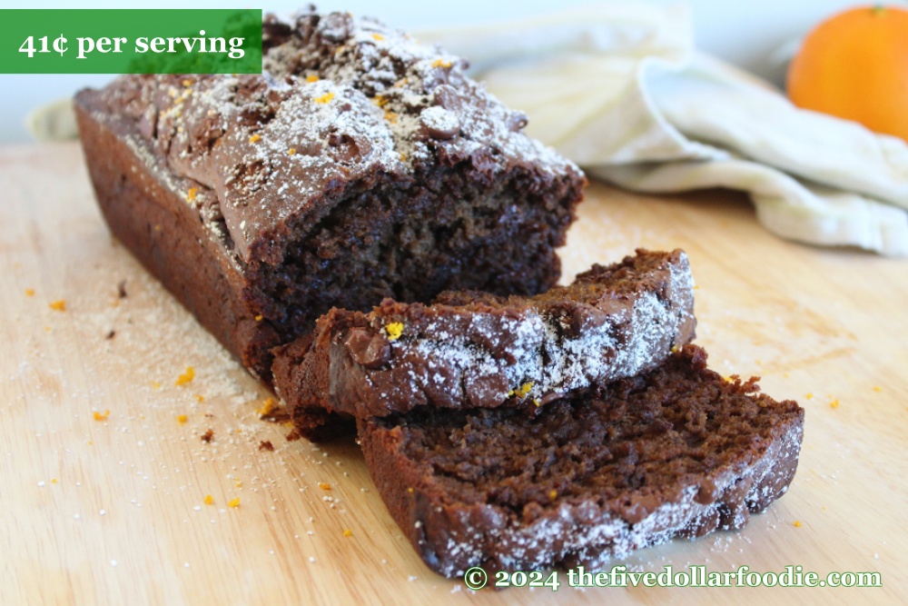 Chocolate-Orange Spiced Banana Bread