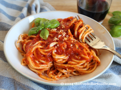 Pasta with Marinara