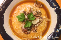 Creamy Polenta with Mushrooms