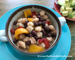 Easy Black Bean Posole