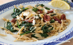 Lemon-Spinach Orzo