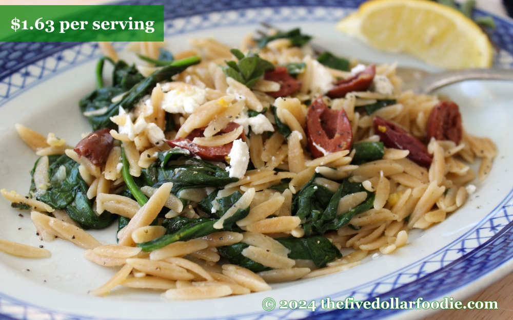 Lemon-Spinach Orzo