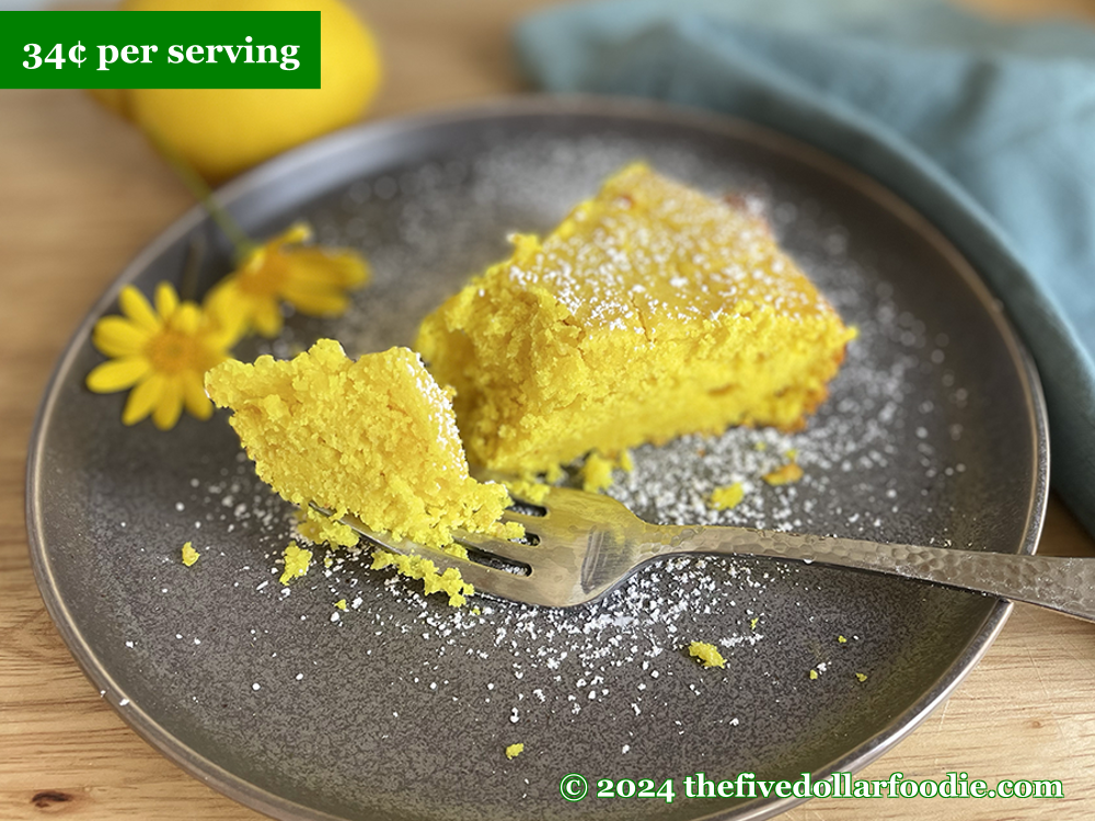 Luscious Lemon Cake with Turmeric