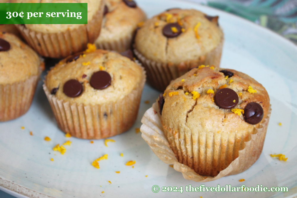 Orange Chocolate Chip Muffins