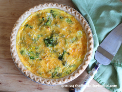 Simple Veggie Quiche