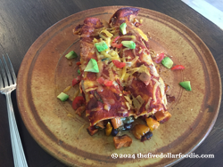 Sweet Potato and Black Bean Enchiladas