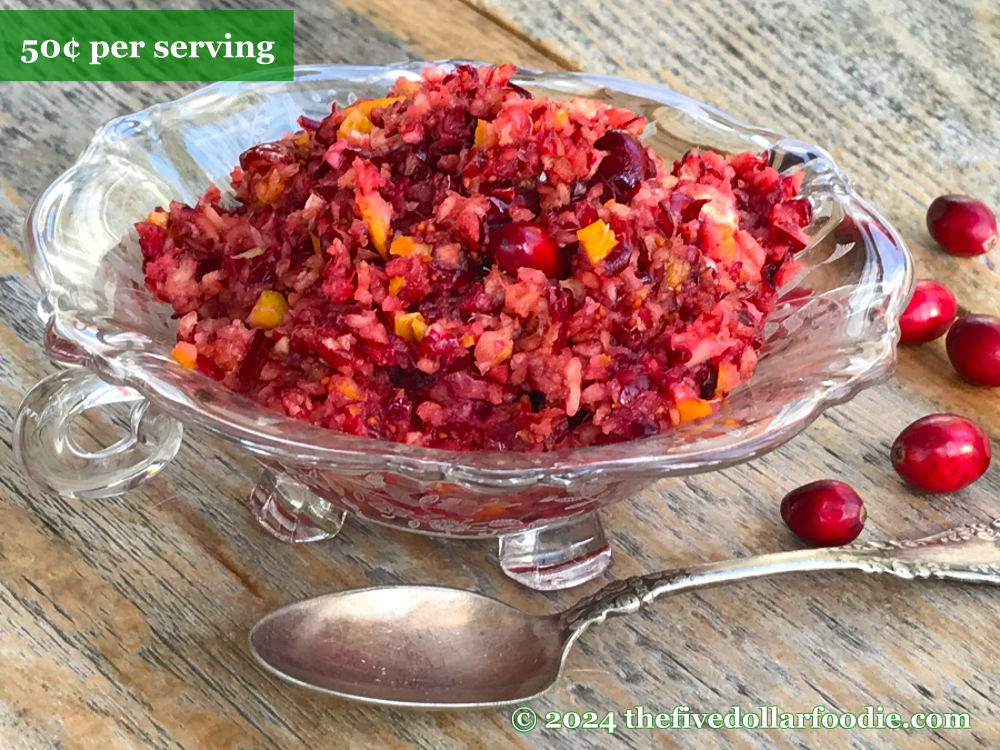 Tart Fresh Cranberry Relish