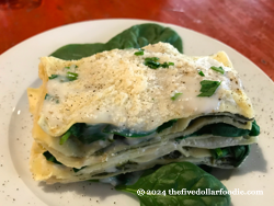 White Lasagne with Spinach and Bechamel Sauce